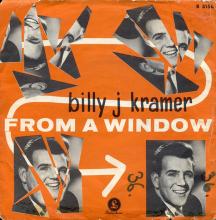 BILLY J. KRAMER WITH THE DAKOTAS - FROM A WINDOW - R 5156 - SWEDEN - pic 1
