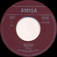 ddr19 Mull Of Kintyre ⁄ Girl's School Amiga Stereo 4 56 336 - pic 1