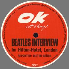 de fl 1965 11 01 - OK ist okay ! Beatles Interview - Scherpe Krefeld - German Magazine With Flexi  - pic 9