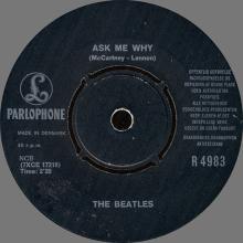 Beatles Discography Denmark dk01a-b Please Please Me ⁄ Ask Me Why - Parlophone R 4983 - pic 10