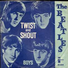 Beatles Discography Denmark dk03a-b-c Twist And Shout ⁄ Boys - Odeon SD 5946 - pic 5