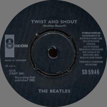 Beatles Discography Denmark dk03a-b-c Twist And Shout ⁄ Boys - Odeon SD 5946 - pic 9