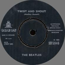 Beatles Discography Denmark dk03a-b-c Twist And Shout ⁄ Boys - Odeon SD 5946 - pic 11