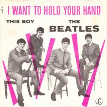 Beatles Discography Denmark dk05a-b I Want To Hold Your Hand ⁄ This Boy - Parlophone R 5084 -1 - pic 2
