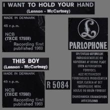 Beatles Discography Denmark dk05a-b I Want To Hold Your Hand ⁄ This Boy - Parlophone R 5084 -1 - pic 10