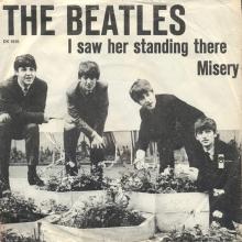 Beatles Discography Denmark dk07a I Saw Her Standing There ⁄ Misery - Odeon DK 1615 - pic 1