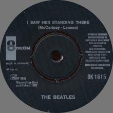 Beatles Discography Denmark dk07a I Saw Her Standing There ⁄ Misery - Odeon DK 1615 - pic 1