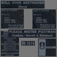 Beatles Discography Denmark dk08a Roll Over Beethoven ⁄ Please Mister Postman - Odeon DK 1619  - pic 5