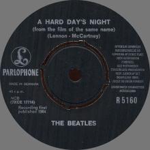Beatles Discography Denmark dk10a-b A Hard Day's Night ⁄ Things We Said Today - Parlophone R 5160  - pic 5