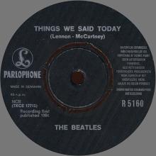 Beatles Discography Denmark dk10a-b A Hard Day's Night ⁄ Things We Said Today - Parlophone R 5160  - pic 6