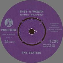 Beatles Discography Denmark dk12a-b-c I Feel Fine ⁄ She's A Woman - Parlophone R 5200 - pic 6