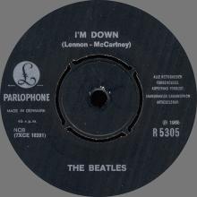 Beatles Discography Denmark dk14a-b Help! ⁄ I'm Down - Parlophone R 5305 - pic 7
