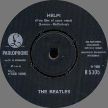 Beatles Discography Denmark dk14a-b Help! ⁄ I'm Down - Parlophone R 5305 - pic 6