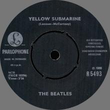 Beatles Discography Denmark dk20a Yellow Submarine ⁄ Eleanor Rigby - Parlophone R 5493 - pic 1