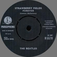 Beatles Discography Denmark dk21a Strawberry Fields Forever / Penny Lane - Parlophone R 5570 - pic 1