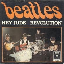 Beatles Discography Denmark dk25a-b-c-d Hey Jude ⁄ Revolution - Parlophone DP 570 - pic 1