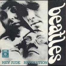Beatles Discography Denmark dk25a-b-c-d Hey Jude ⁄ Revolution - Parlophone DP 570 - pic 3