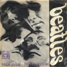 Beatles Discography Denmark dk25a-b-c-d Hey Jude ⁄ Revolution - Parlophone DP 570 - pic 5