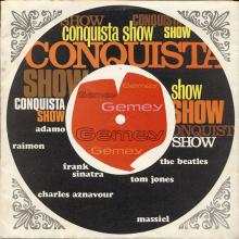 es fl 1968 - 260 Gemey - Conquista Show - i Minutos De Conquista Gemey ! ⁄ D.L.B-10750-1968 - pic 1