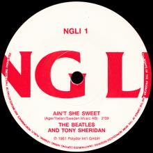 THE BEATLES DISCOGRAPHY FINLAND - NGLI 1 - Ain't She Sweet - Viking Line - pic 4