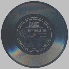 fr fl 1980 - Promo Flexi Record For - The Beatles Box - Reader's Digest - Made In France Frensh Text - Lyntone - LYN 9810 - pic 1