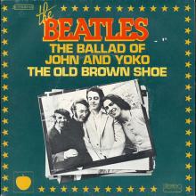 THE BEATLES DISCOGRAPHY FRANCE - OLDIES BUT GOLDIES - 020 L2-P3 - THE BALLAD OF JOHN AND YOKO/THE OLD BROWN SHOE- E 2C 010-04108 - pic 1
