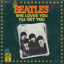 THE BEATLES DISCOGRAPHY FRANCE - OLDIES BUT GOLDIES - 060 L6-P1 - SHE LOVES YOU / I'LL GETYOU - E 2C 010-04452 - pic 1