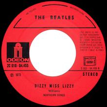 THE BEATLES DISCOGRAPHY FRANCE - OLDIES BUT GOLDIES - 090 L6-P1 - I NEED YOU / DIZZY MISS LIZZY - E 2C 010-04455 - pic 1