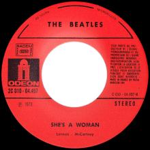 THE BEATLES DISCOGRAPHY FRANCE - OLDIES BUT GOLDIES - 110 L7-P2 - LONG TALL SALLY / SHE'S A WOMAN - E 2C 010-04457 - pic 4