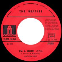 THE BEATLES DISCOGRAPHY FRANCE - OLDIES BUT GOLDIES - 131 L6-P3 - EIGHT DAYS A WEEK / I'M A LOSER - E 2C 010-04459 - pic 1