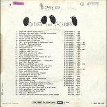 THE BEATLES DISCOGRAPHY FRANCE - OLDIES BUT GOLDIES - 140 L6-P1 - I FEEL FINE / KANSAS CITY - E 2C 010-04460 - pic 5