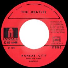 THE BEATLES DISCOGRAPHY FRANCE - OLDIES BUT GOLDIES - 140 L6-P1 - I FEEL FINE / KANSAS CITY - E 2C 010-04460 - pic 4