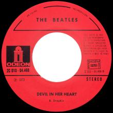 THE BEATLES DISCOGRAPHY FRANCE - OLDIES BUT GOLDIES - 220 L6-P1 - FROM ME TO YOU / DDEVIL IN HER HEART - E 2C 010-04468 - pic 1