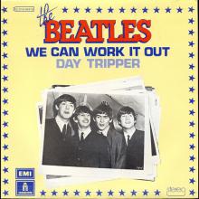 THE BEATLES DISCOGRAPHY FRANCE - OLDIES BUT GOLDIES - 240 L7-P2 - WE CAN WORK IT OUT / DAY TRIPPER - E 2C 010-04470 - pic 1