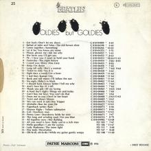 THE BEATLES DISCOGRAPHY FRANCE - OLDIES BUT GOLDIES - 250 L7-P2 - MICHELLE / RUN FOR YOUR LIFE - E 2C 010-04471 - pic 5
