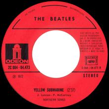 THE BEATLES DISCOGRAPHY FRANCE - OLDIES BUT GOLDIES - 270 L6-P1 - ELEANOR RIGBY / YELLOW SUBMARINE - E 2C 010-04473 - pic 1