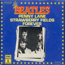 THE BEATLES DISCOGRAPHY FRANCE - OLDIES BUT GOLDIES - 290 L6-P1 - PENNY LANE / STRAWBERRY FIELDS FOREVER - E 2C 010-04475 - pic 1