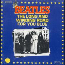 THE BEATLES DISCOGRAPHY FRANCE - OLDIES BUT GOLDIES - 300 L2-P1 - THE LONG AND WINDING ROAD / FOR YOU BLUE - E 2C 010-04514 - pic 1