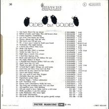 THE BEATLES DISCOGRAPHY FRANCE - OLDIES BUT GOLDIES - 300 L2-P1 - THE LONG AND WINDING ROAD / FOR YOU BLUE - E 2C 010-04514 - pic 5
