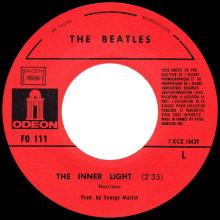 THE BEATLES DISCOGRAPHY FRANCE - OLDIES BUT GOLDIES - 340 L7-P2 - LADY MADONNA / THE INNER LIGHT - E FO.111 - pic 1