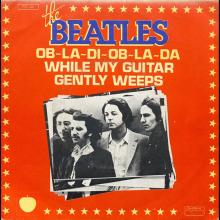 THE BEATLES DISCOGRAPHY FRANCE - OLDIES BUT GOLDIES - 360 L1-P1- OB-LA-DI-OB-LA-DA / WHILE MY GUITAR GENTLY WEEPS - E FO.148 - pic 1