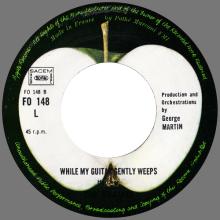 THE BEATLES DISCOGRAPHY FRANCE - OLDIES BUT GOLDIES - 360 L1-P1- OB-LA-DI-OB-LA-DA / WHILE MY GUITAR GENTLY WEEPS - E FO.148 - pic 4