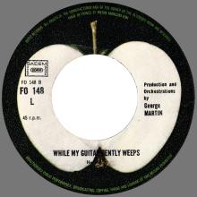THE BEATLES DISCOGRAPHY FRANCE - OLDIES BUT GOLDIES - 360 L2-P2- OB-LA-DI-OB-LA-DA / WHILE MY GUITAR GENTLY WEEPS - E FO.148 - pic 4