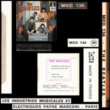 THE BEATLES FRANCE EP - D - 1971 06 00 - MEO 134 - SLEEVE 1/A - LABEL A - SACEM REISSUE - pic 6