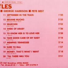 THE BEATLES DISCOGRAPHY FRANCE 1987 00 00 BEATLES A PIECE OF HISTORY...ORIGINAL 1961 - ATOLL - ATO 8617 - pic 6