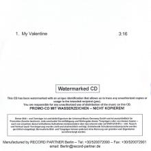 2012 02 07 - PAUL McCARTNEY - MY VALENTINE - PROMO CDR - pic 1