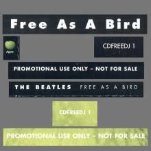 HOLLAND - 1995 12 05 - THE BEATLES ANTHOLOGY 1 - FREE AS A BIRD - CDFREEDJ 1 - PROMO CD - pic 4