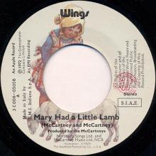 it04 Mary Had A Little Lamb ⁄ Little Woman Love 3C 006-05058 - pic 5