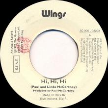 it1972 Hi,Hi,Hi ⁄ C' Moon 3C 000-05208 -promo juke-box - pic 1