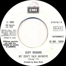 it1979 Getting Closer ⁄ Cliff Richard 3C 000-79088 ⁄ 62945 -promo - pic 2